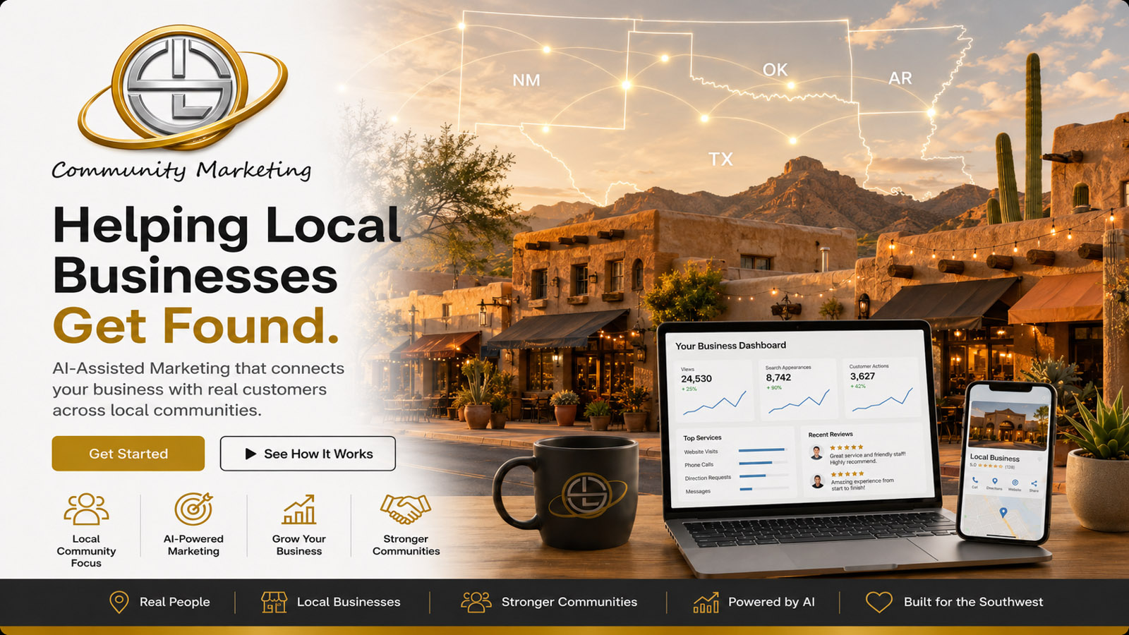 Grandprairie Texas local business discovery, coupons, premium ads, services, and community offers